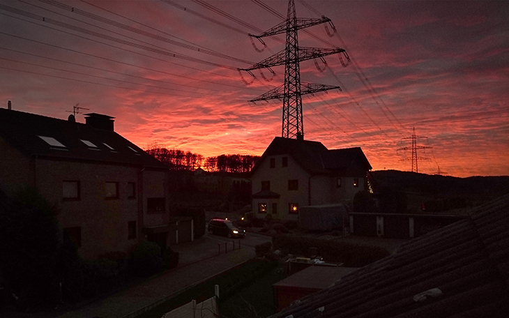 Burning Sunset